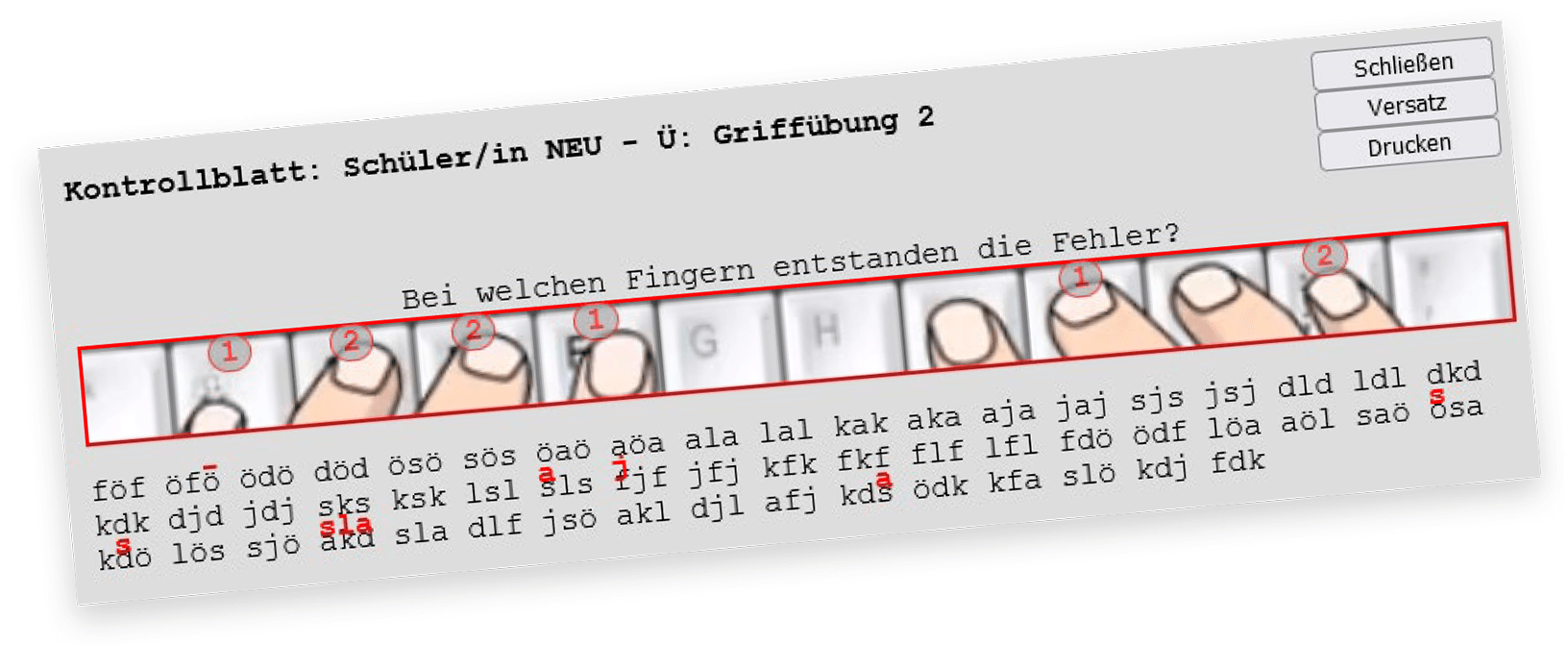 Alles unter Kontrolle dank der Klassen-Verwaltung Schüler/innen-Verwaltung