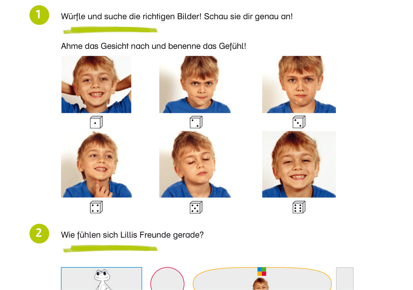 Gesundheitsförderung: z. B.: über Gefühle sprechen Gesundheitsförderung: z. B.: über Gefühle sprechen