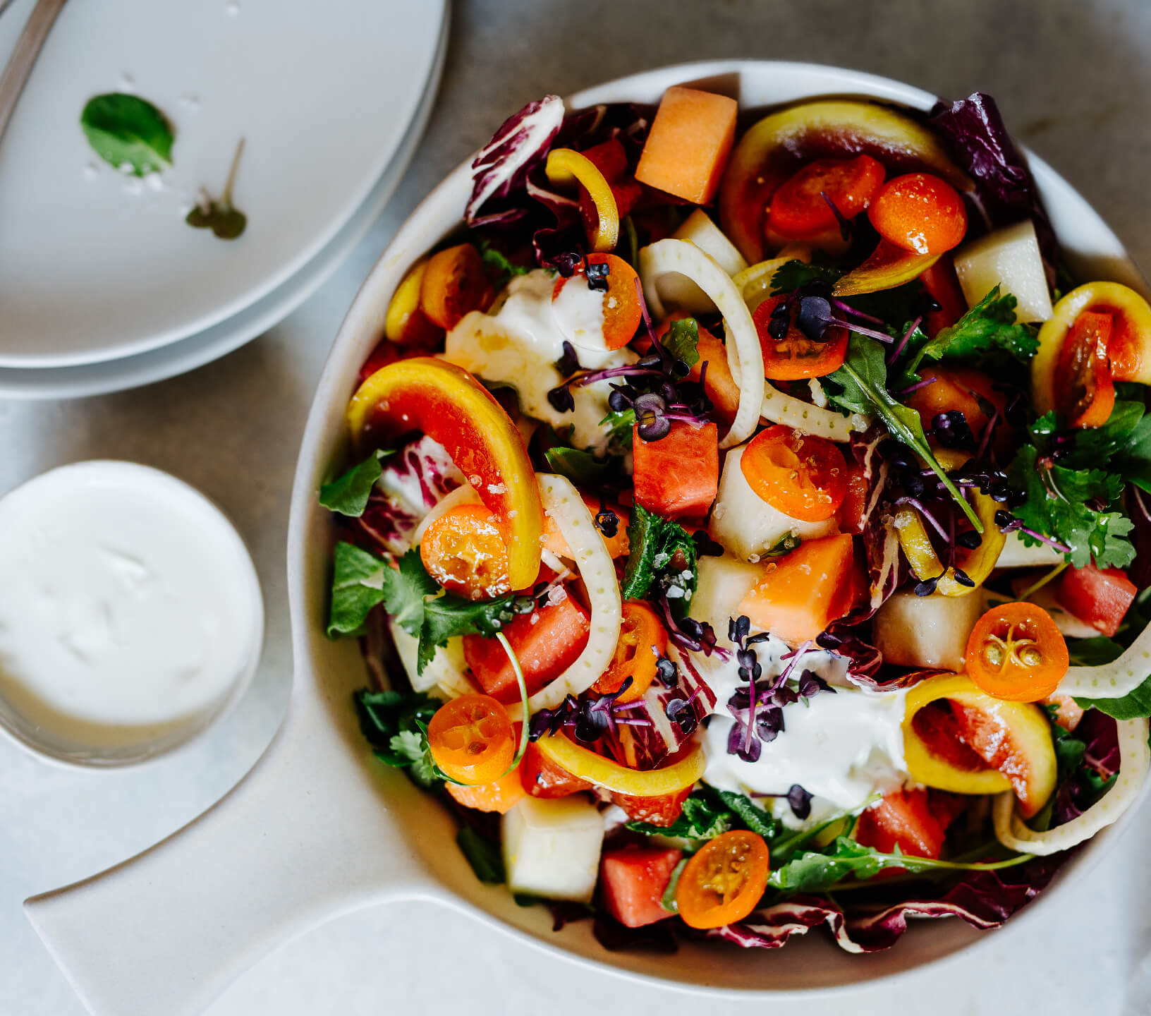 Erfrischender Melonensalat von Starkoch Didi Maier